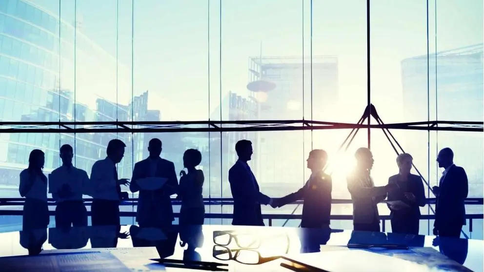 Board Members Shaking Hands