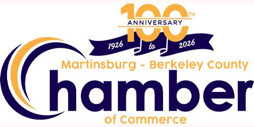 Logo - MBCCOC Martinsburg Berkeley County Chamber of Commerce 100th Anniversary Logo Cropped 250px